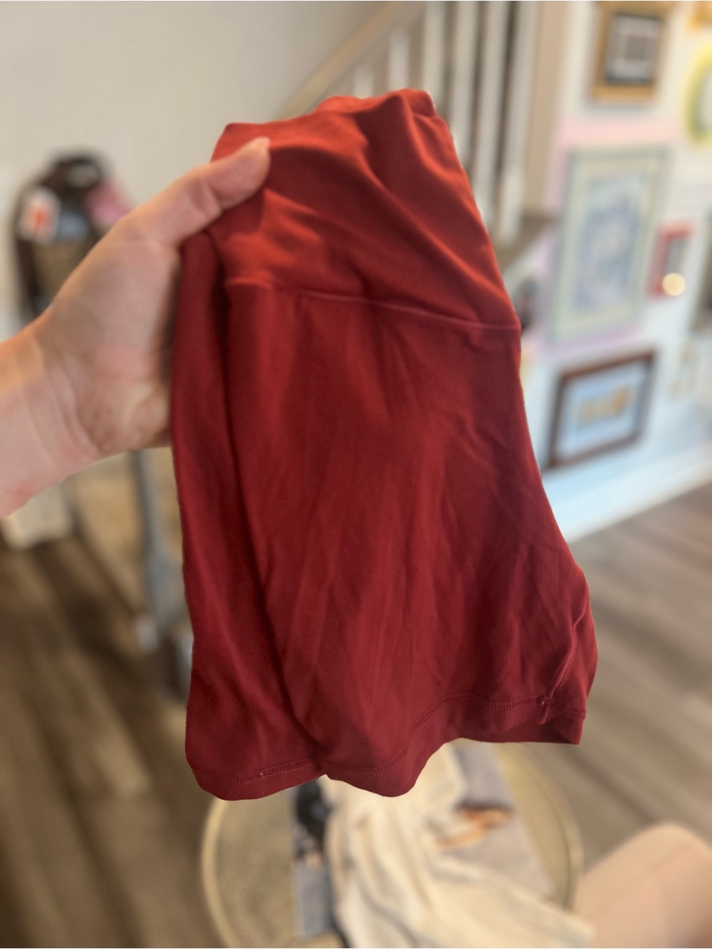 aerie Brick Red set with padded bra - Picture 2 of 4